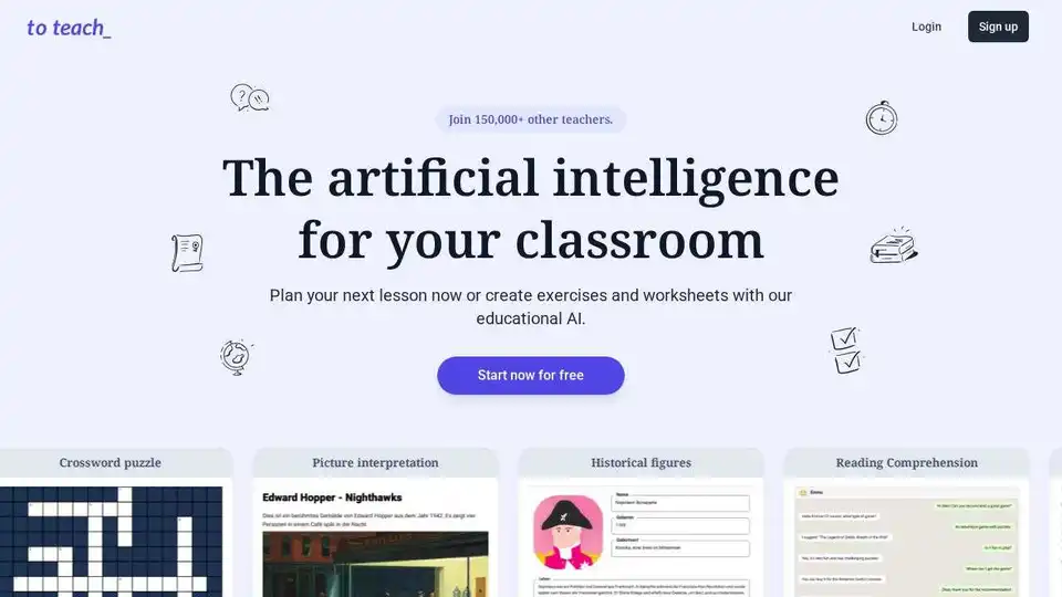 The artificial intelligence for your classroom