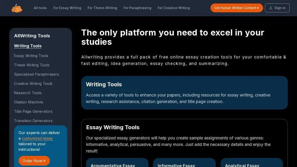 AllWriting