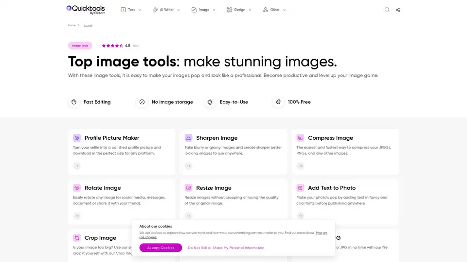 Quicktools by Picsart