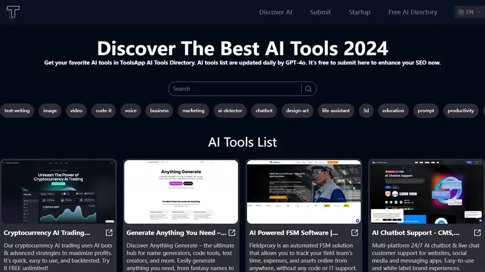 ToolsApp AI Directory