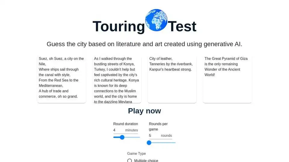 Touring Test