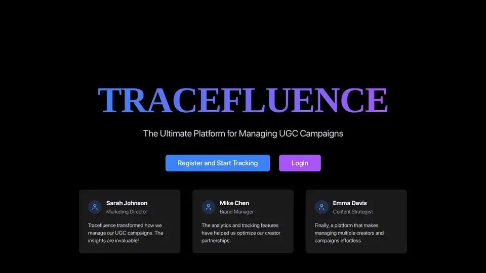 Tracefluence