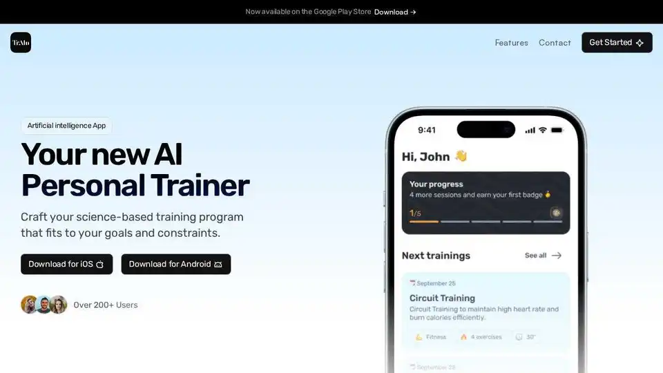 MyTrainer : AI Personal Trainer