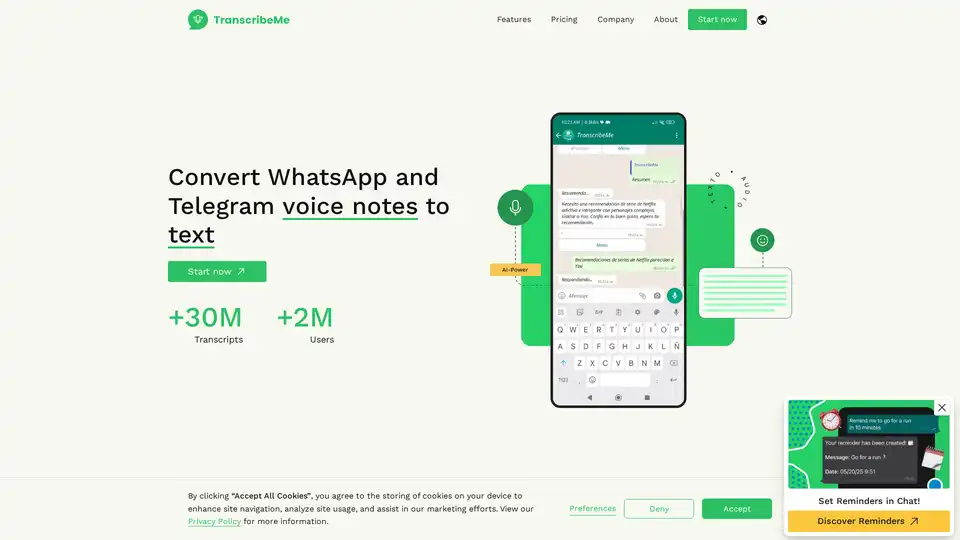 TranscribeMe