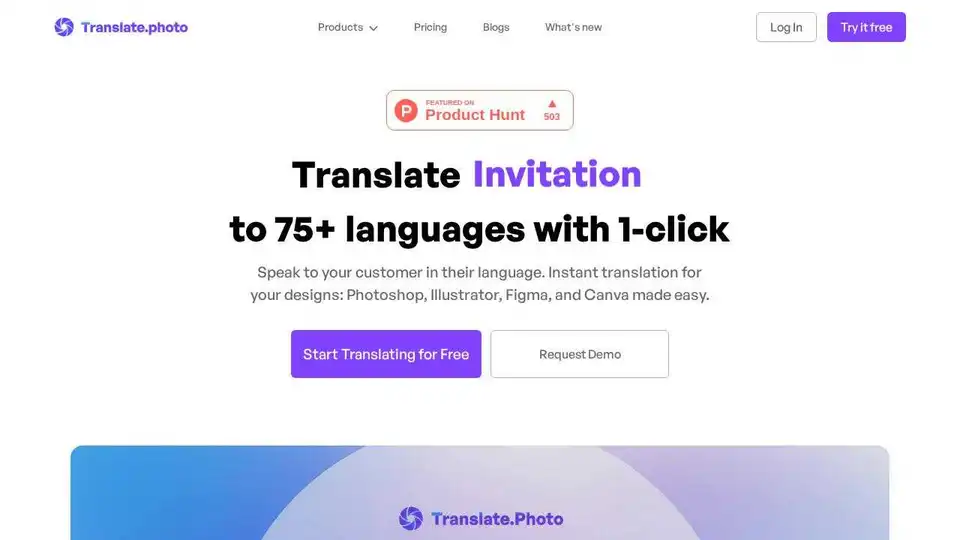 TranslatePhoto