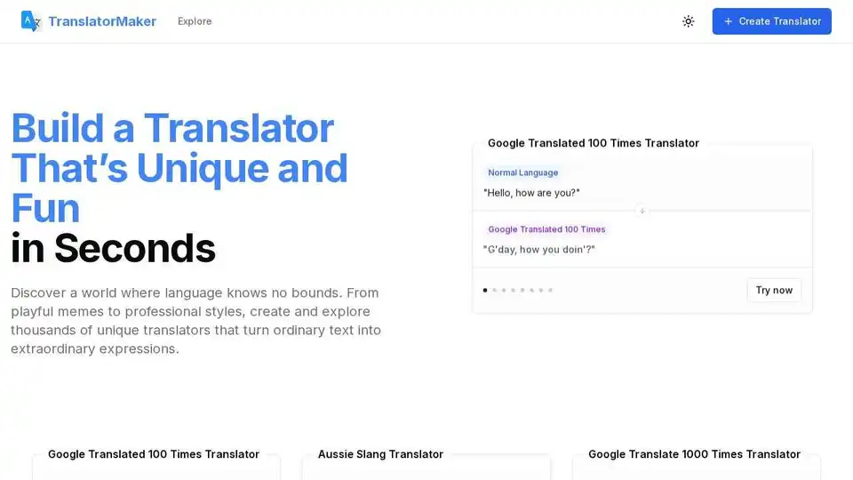 Translator Maker