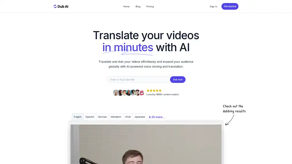 Dub AI