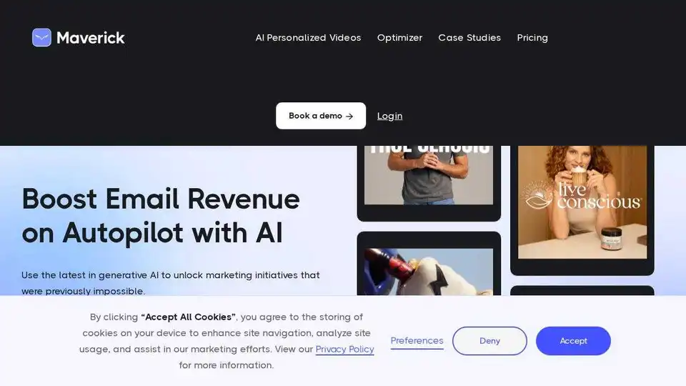 Maverick: AI-Powered Email Marketing for Ecommerce