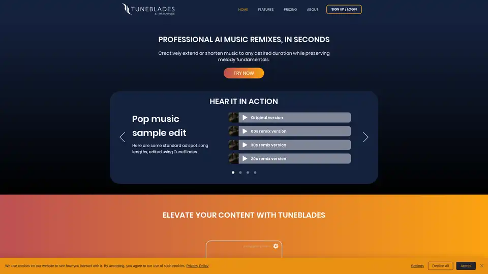TuneBlades