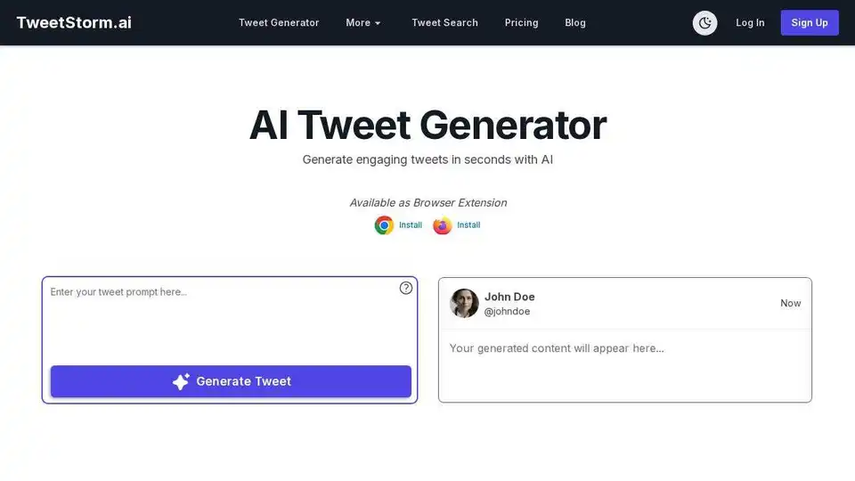 TweetStorm.ai