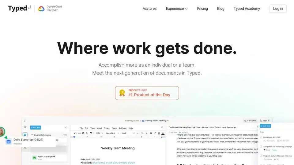 Typed