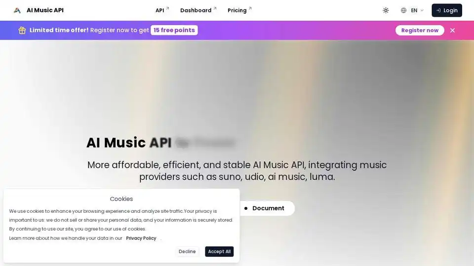 AI Music API