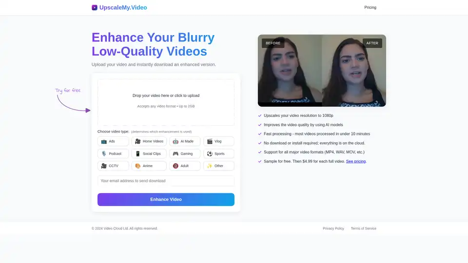 UpscaleMy.Video