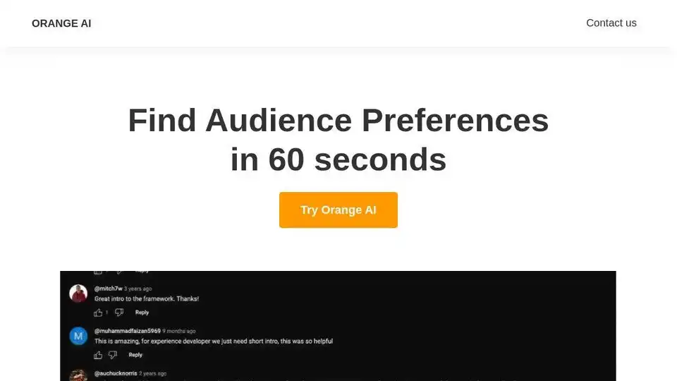 Orange AI