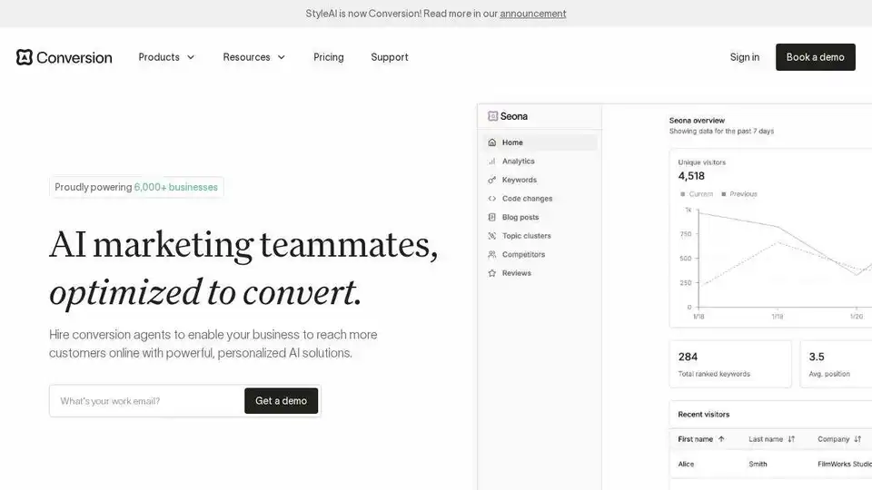 Conversion (formerly StyleAI)