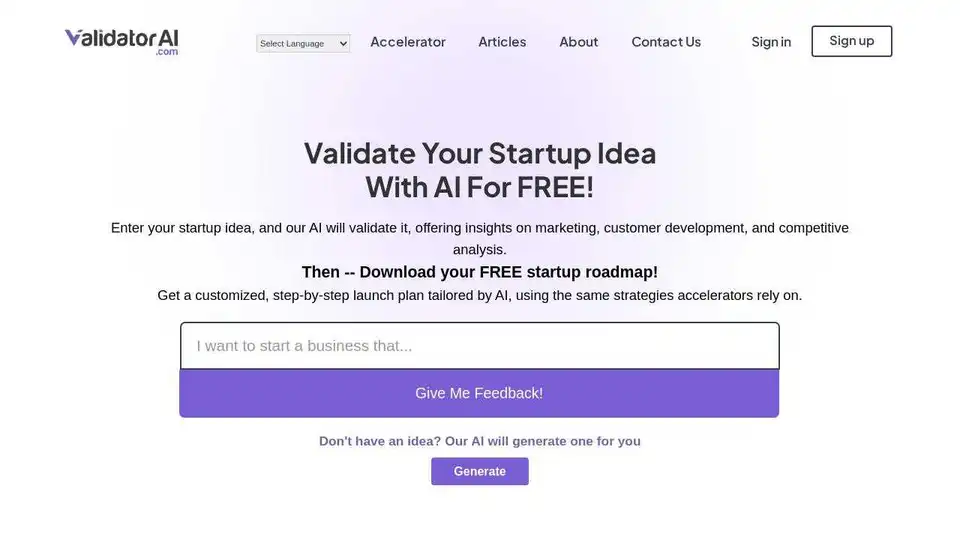 Validator AI