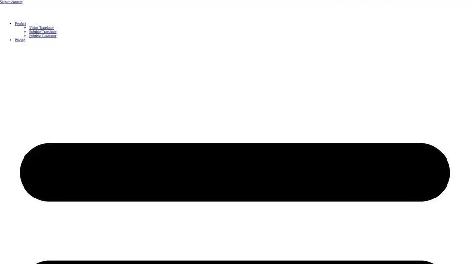 Verbalate™ Video & Audio Translation, AVT, Voice Clone & Lip Sync Software