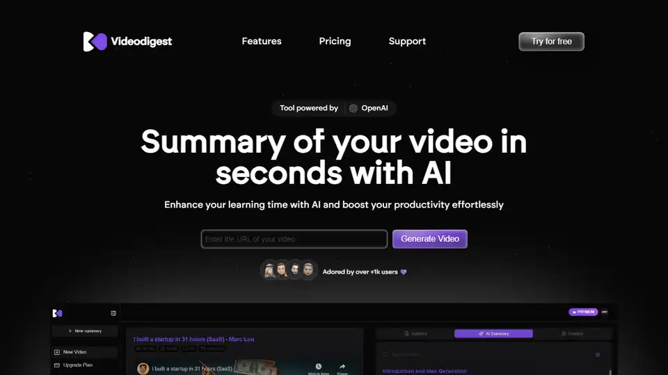 VideoDigest