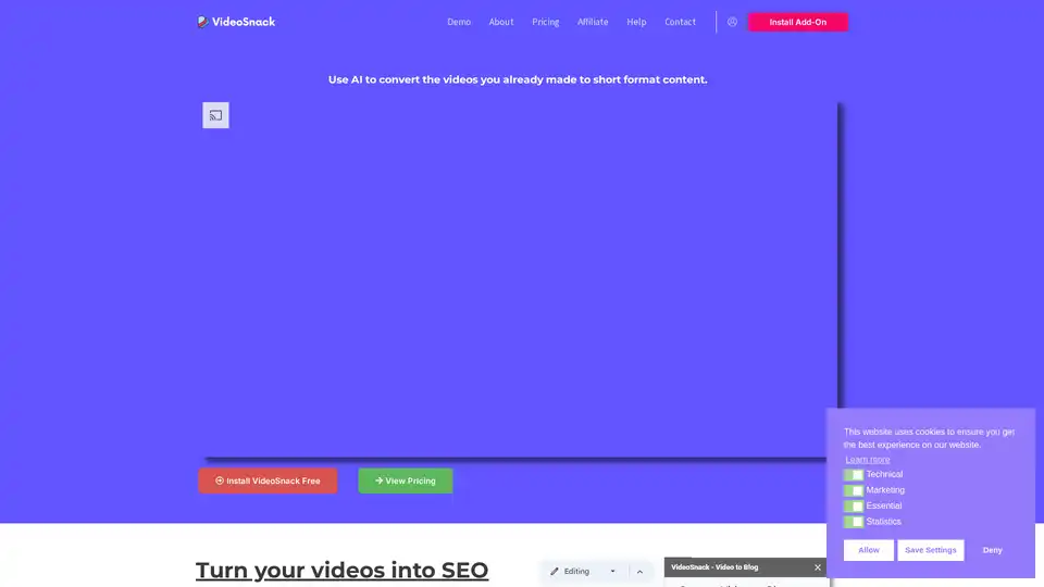 VideoSnack