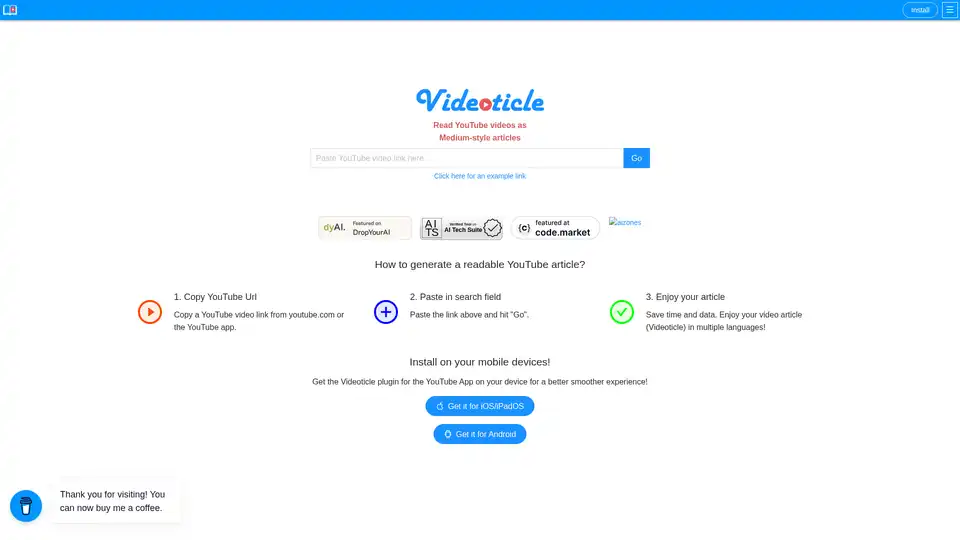 Videoticle