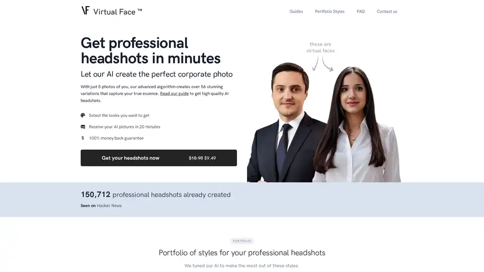 Virtual Face AI