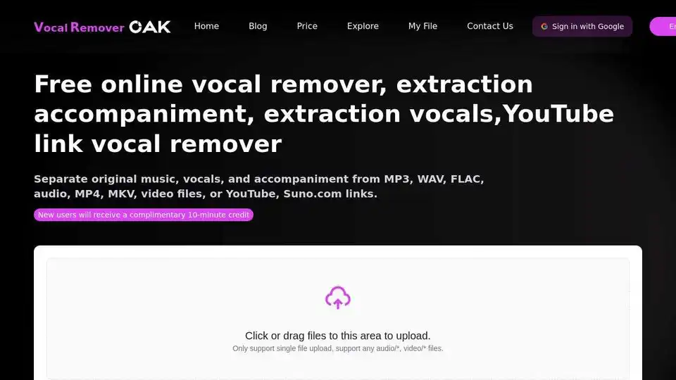 Vocal Remover