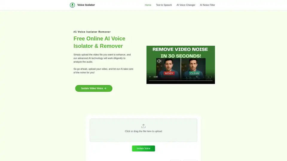 Voice Isolator