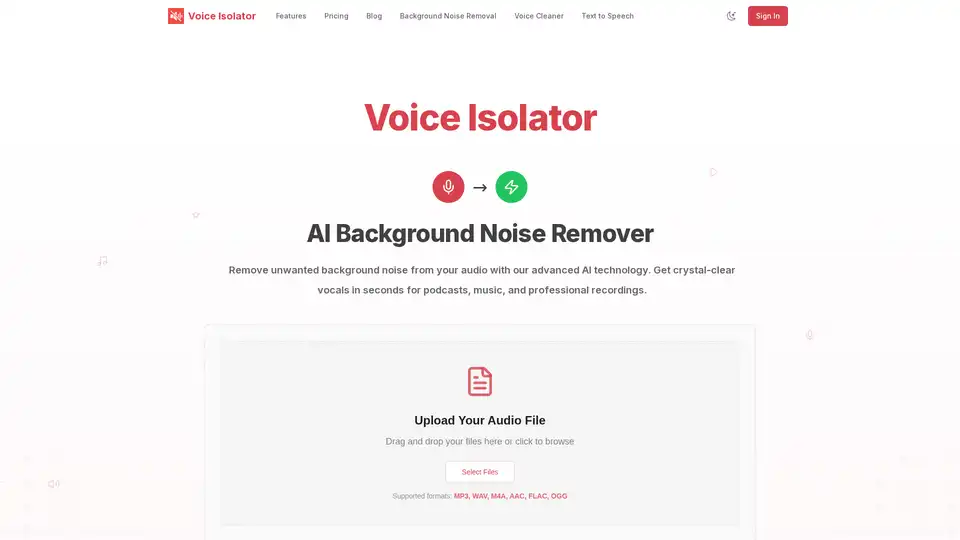 Voice Isolator