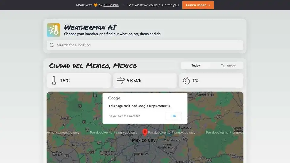Weatherman AI
