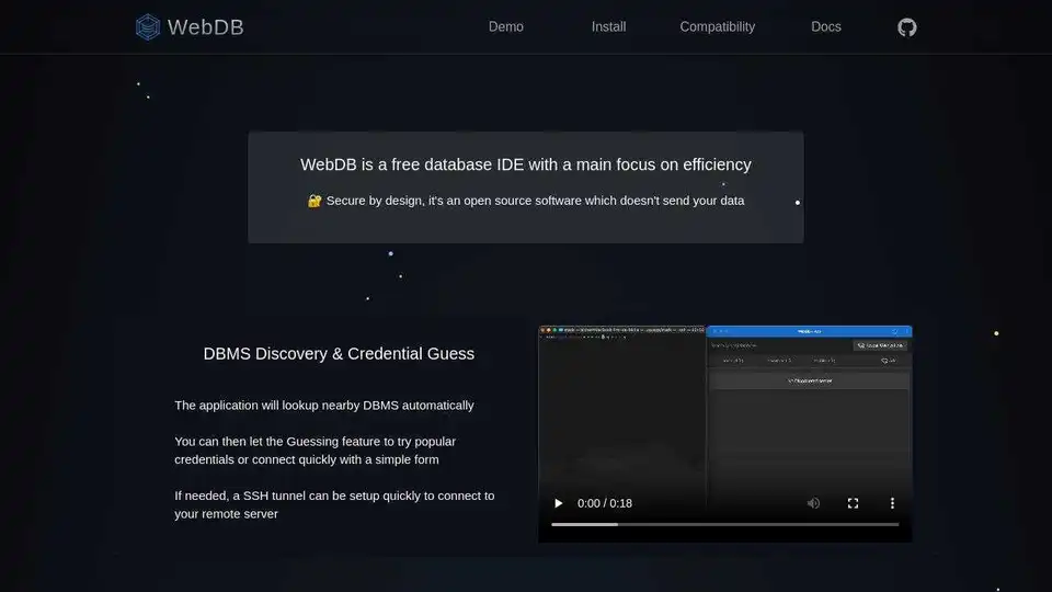 WebDB