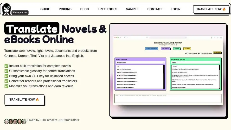 Webnovels AI