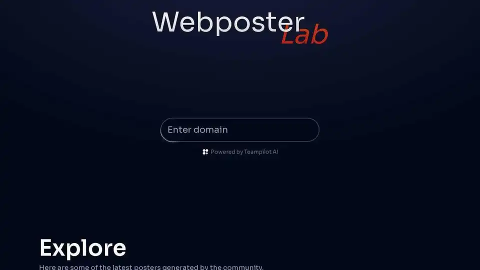 Webposter Lab