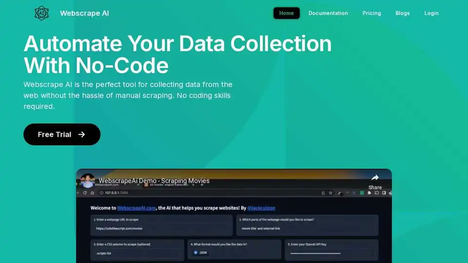 Webscrape AI