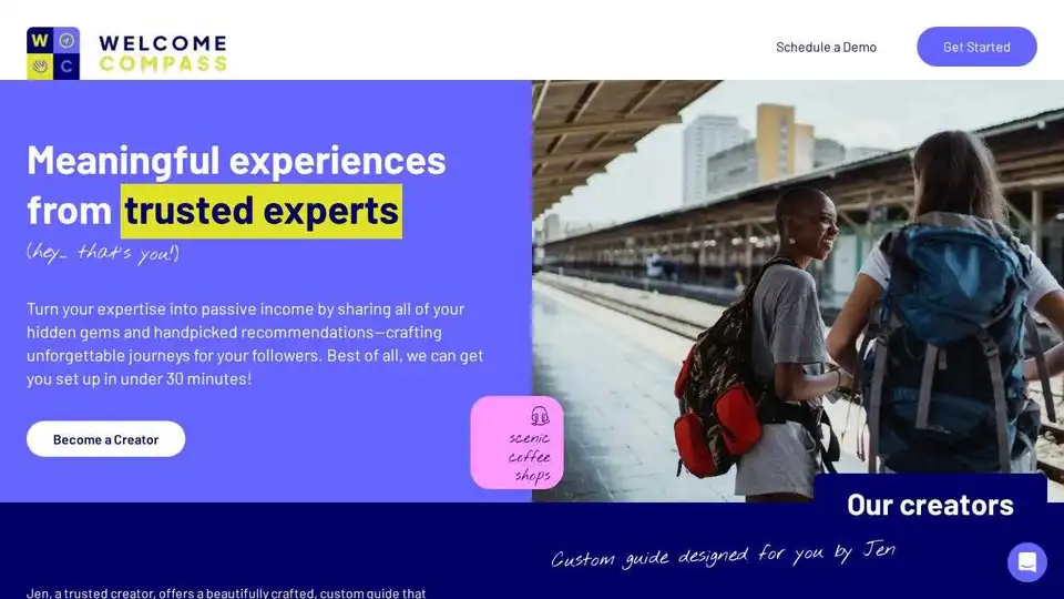 Welcome Compass