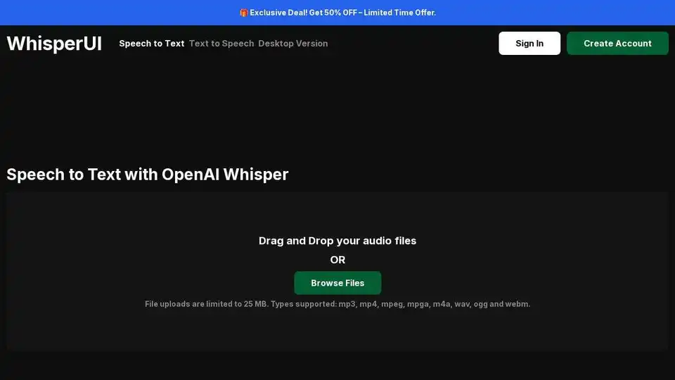 WhisperUI