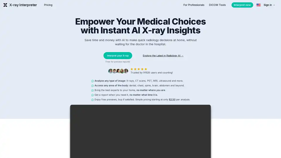 X-ray Interpreter