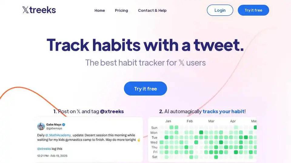 Xtreeks Habit Tracker