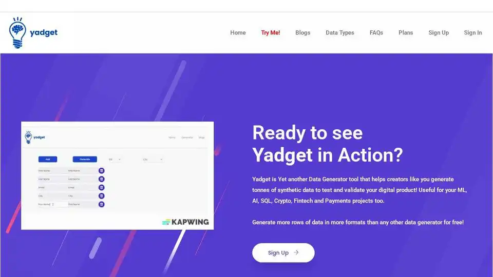 Yadget