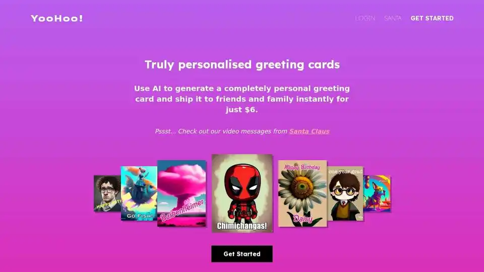 YooHoo! AI Greeting Card Creator