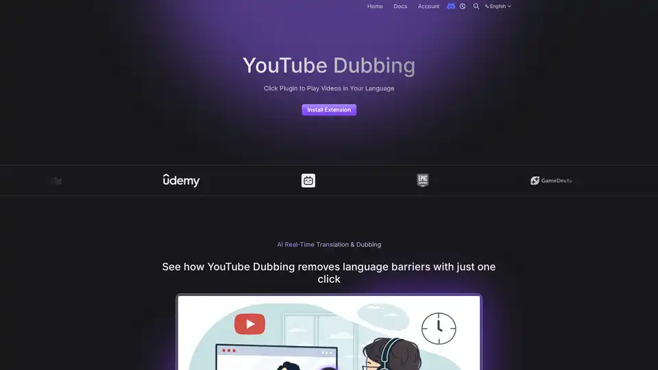 YouTube Dubbing